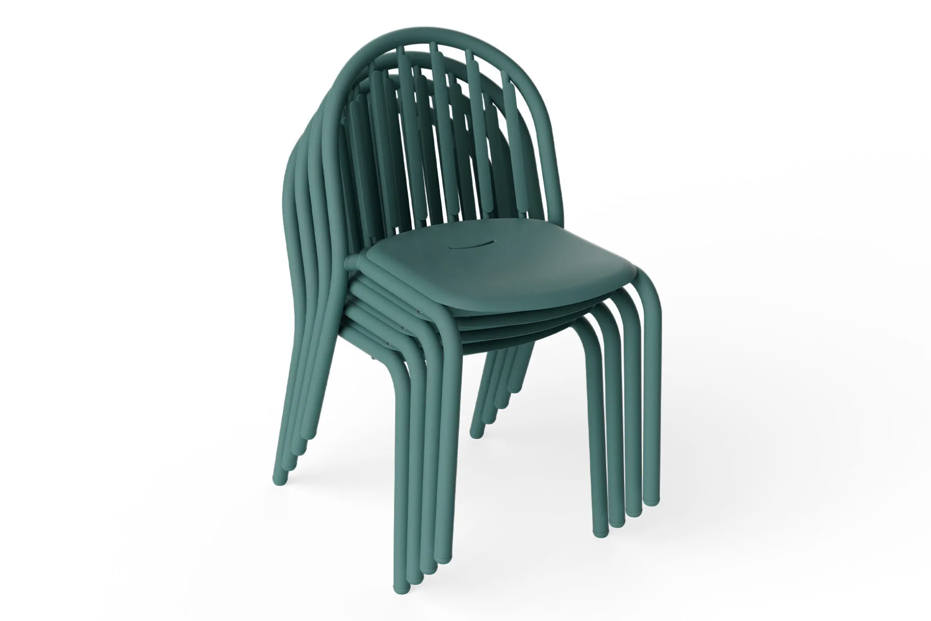 Fred's Chair Tuinstoel, groen, 52x56x80.5 cm