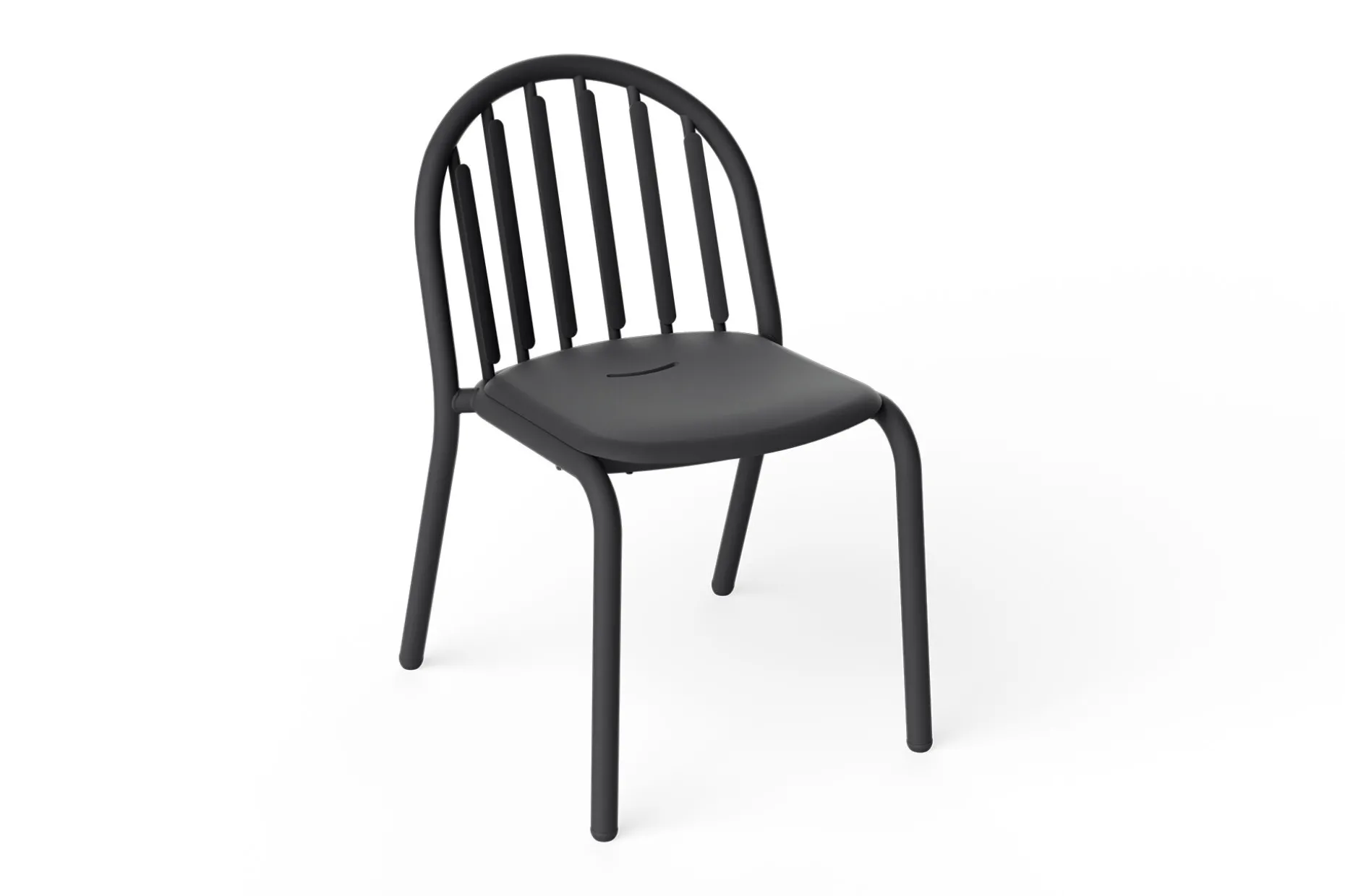 Fred's Chair Tuinstoel, zwart, 52x56x80.5 cm