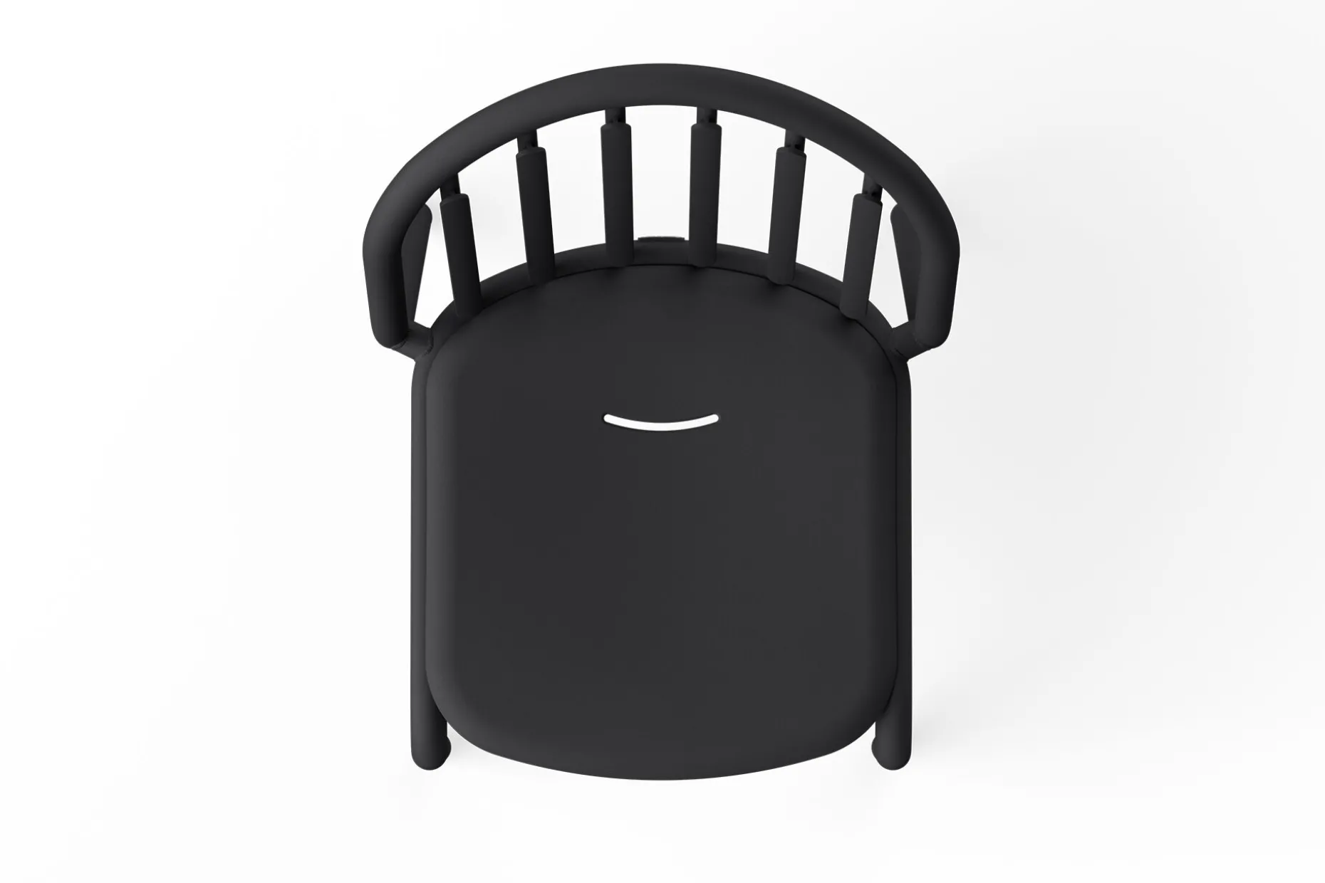 Fred's Chair Tuinstoel, zwart, 52x56x80.5 cm