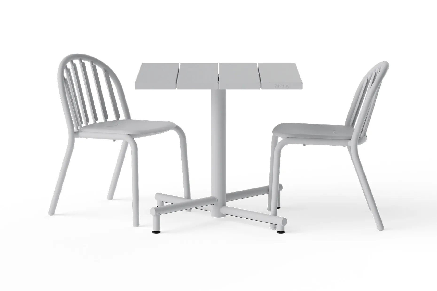 Fred's Square Bistreau Kleine tuintafel vierkant, 80x80x76 cm