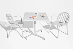 Fred's Square Bistreau Kleine tuintafel vierkant, 80x80x76 cm