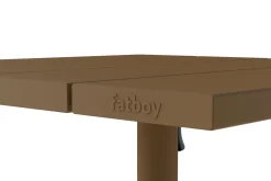 Fred's Square Bistreau Kleine tuintafel vierkant, bruin, 80x80x76 cm