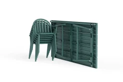Fred's Table Tuintafel, groen, 220x100x76 cm