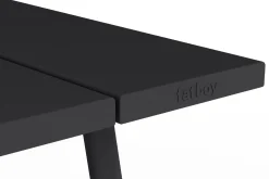 Fred's Table Tuintafel, zwart, 220x100x76 cm