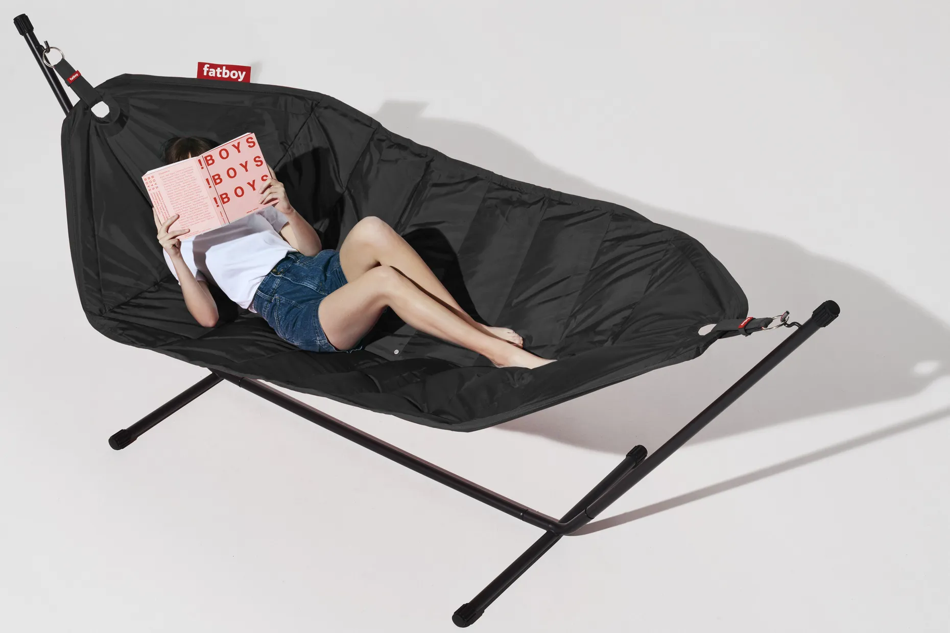 Headdemock Black Hangmat met standaard, 270x138x110 cm