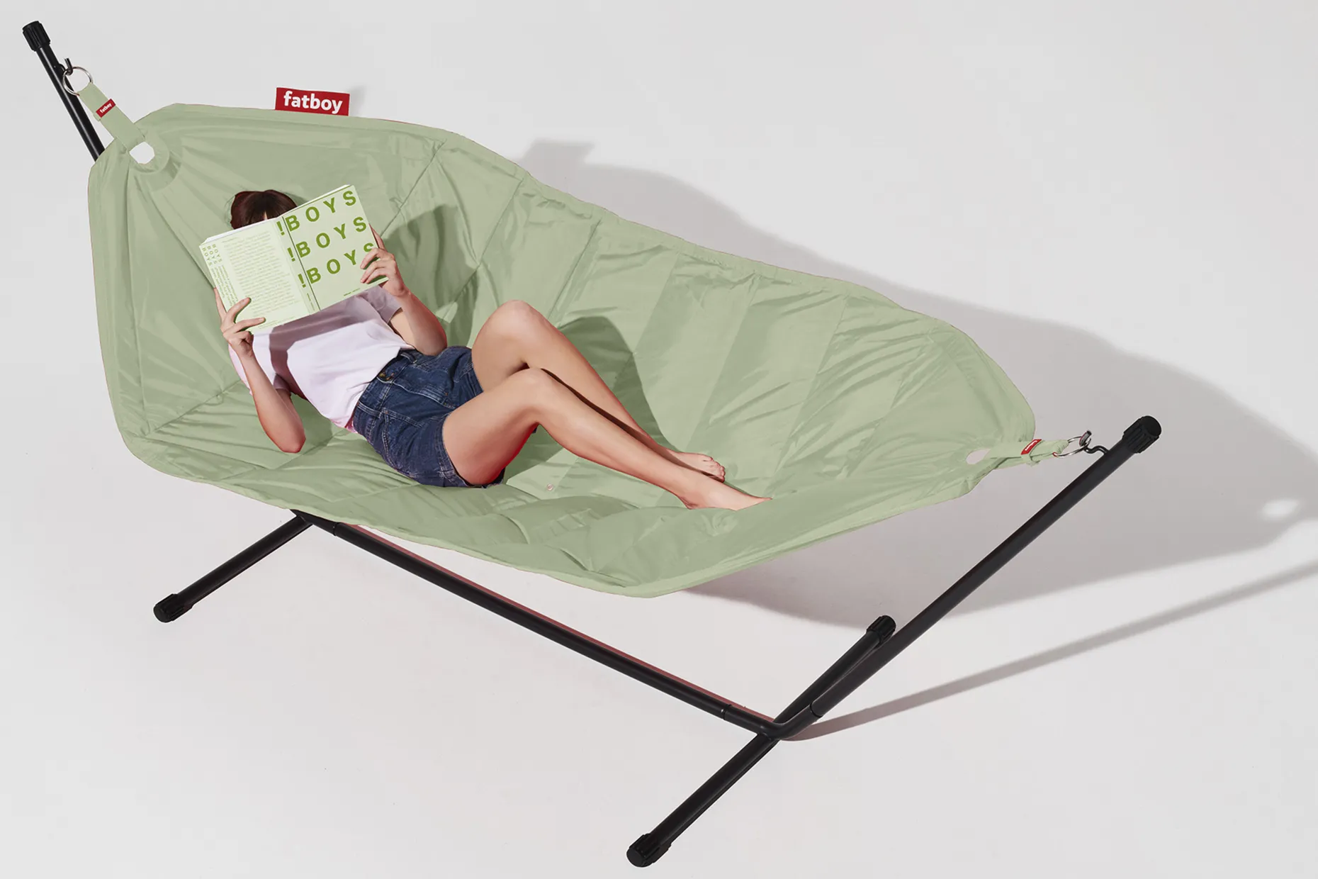 Headdemock Seagrass Hangmat met standaard, 270x138x110 cm