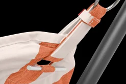 Headdemock Superb Stripe Orange Creme Hangmat met standaard, 270x138x110 cm