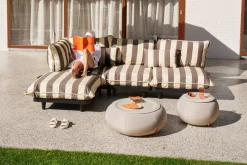 Humpty Outdoor Outdoor salontafels, grijs, 65x65x35 cm