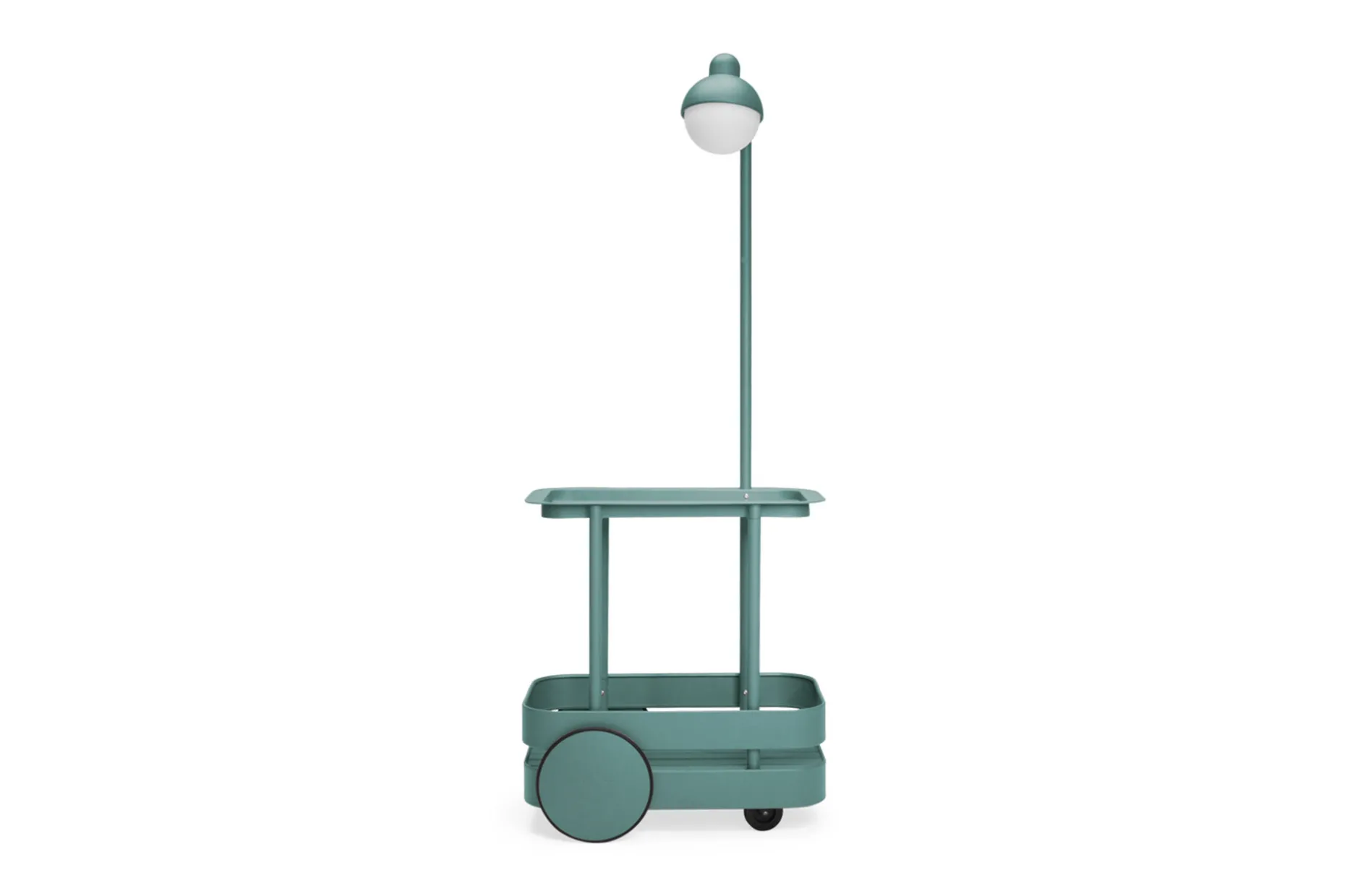 Jolly Trolley Verrijdbare bartafel, groen, 78x55x200 cm