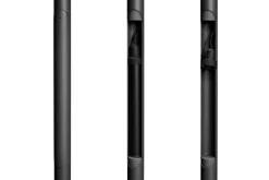 Jolly Trolley Verrijdbare bartafel, zwart, 78x55x200 cm