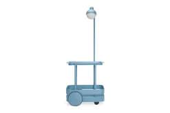 Jolly Trolley Verrijdbare bartafel, blauw, 78x55x200 cm