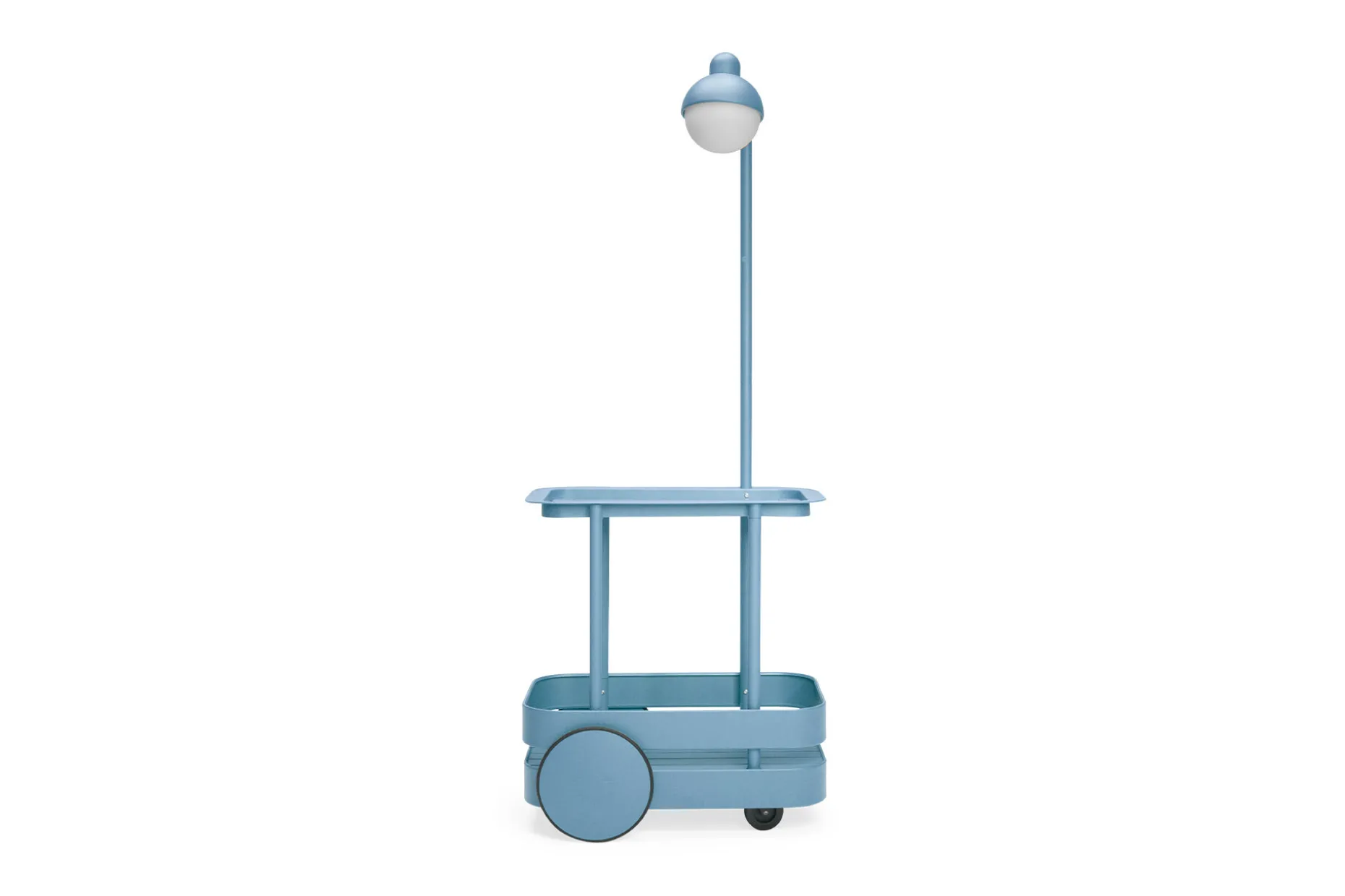 Jolly Trolley Verrijdbare bartafel, blauw, 78x55x200 cm