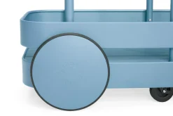 Jolly Trolley Verrijdbare bartafel, blauw, 78x55x200 cm