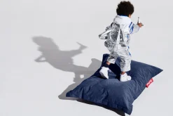 Junior Canvas Kinderzitzak, blauw, 100x130 cm