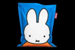 Junior Nylon x Miffy / Boris nijntje zitzak, blauw, 130x100 cm