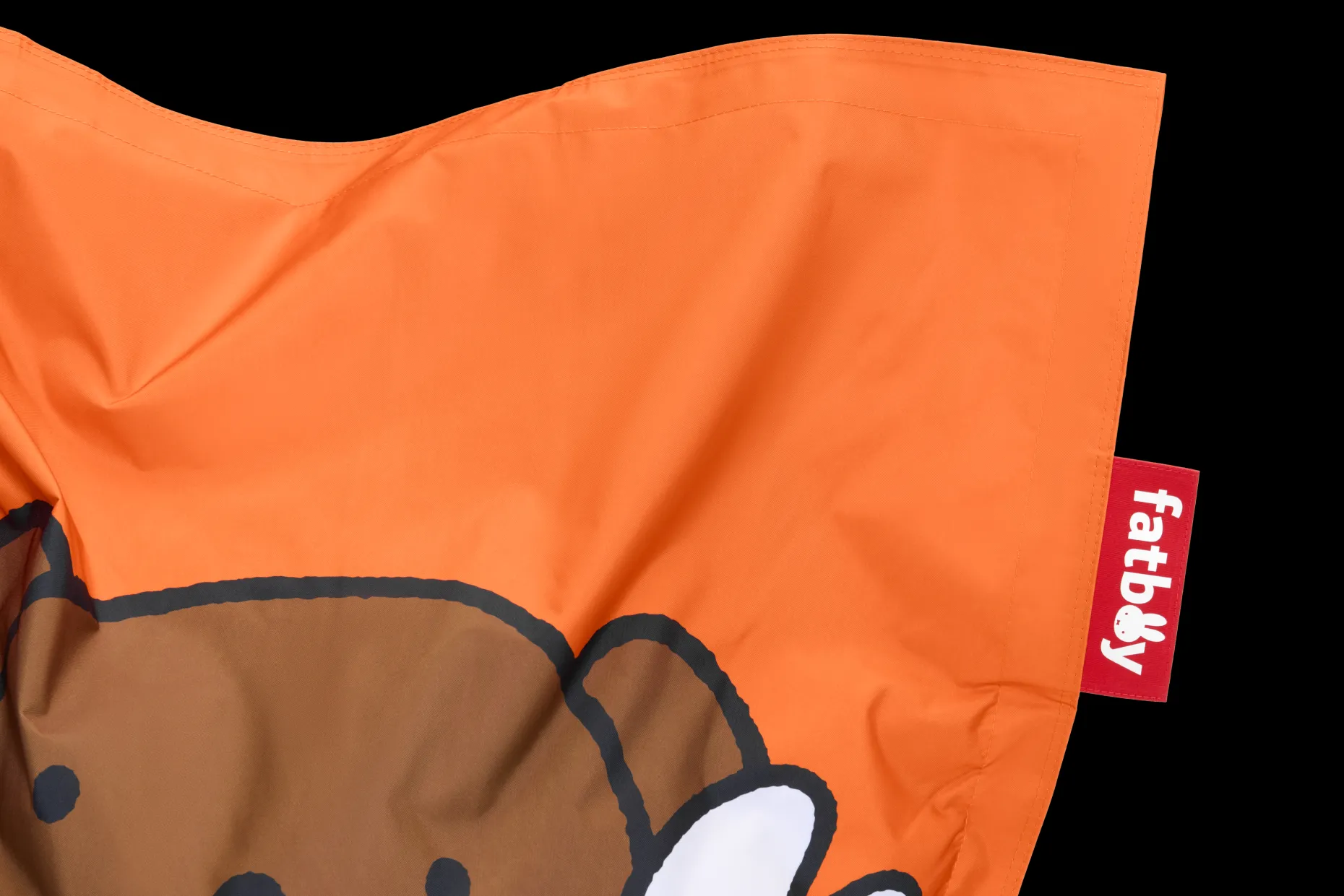 Junior Nylon x Miffy / Boris nijntje zitzak boris, oranje, 130x100 cm