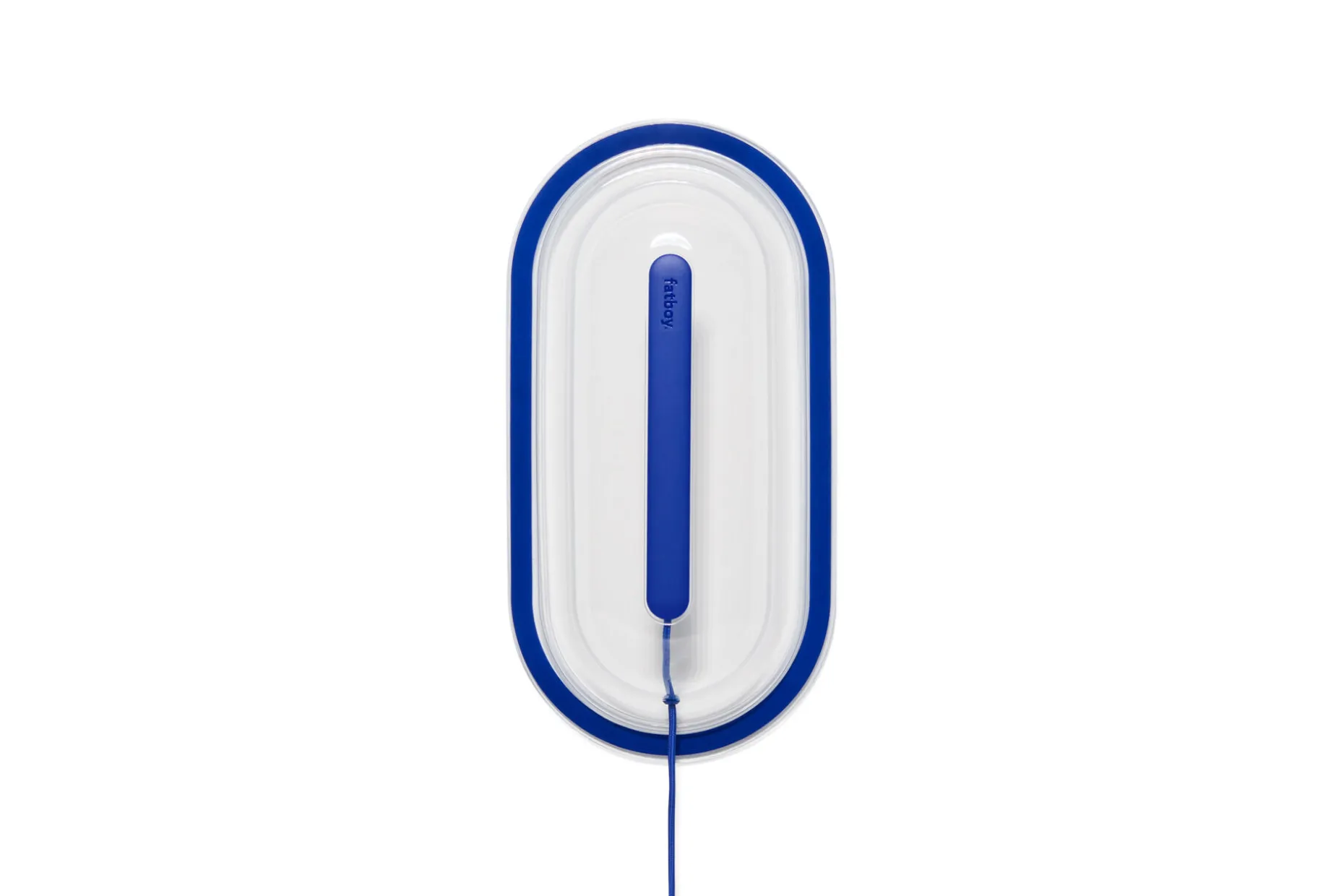 Led's Strip Wandlamp, blauw, 36.5x18.9x7 cm