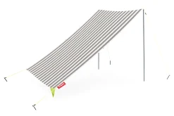 Miasun Draagbare strandtent, grijs, 330x190x140 cm