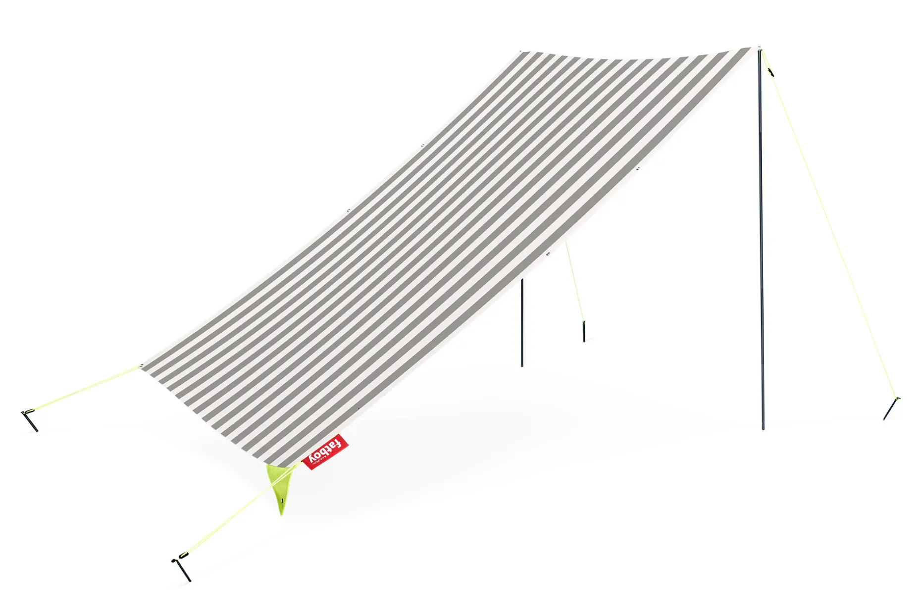 Miasun Draagbare strandtent, grijs, 330x190x140 cm