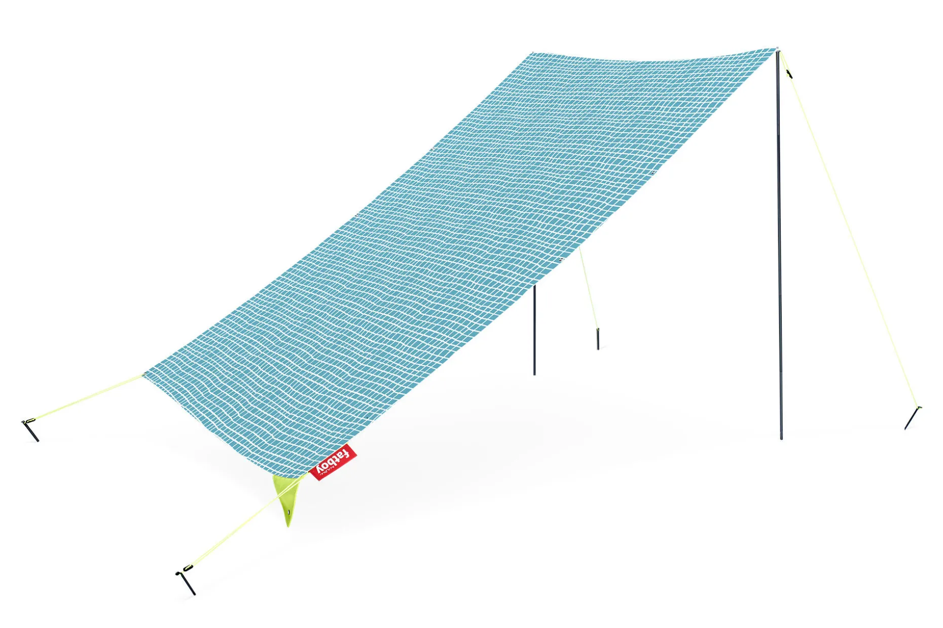 Miasun Draagbare strandtent, blauw, 330x190x140 cm