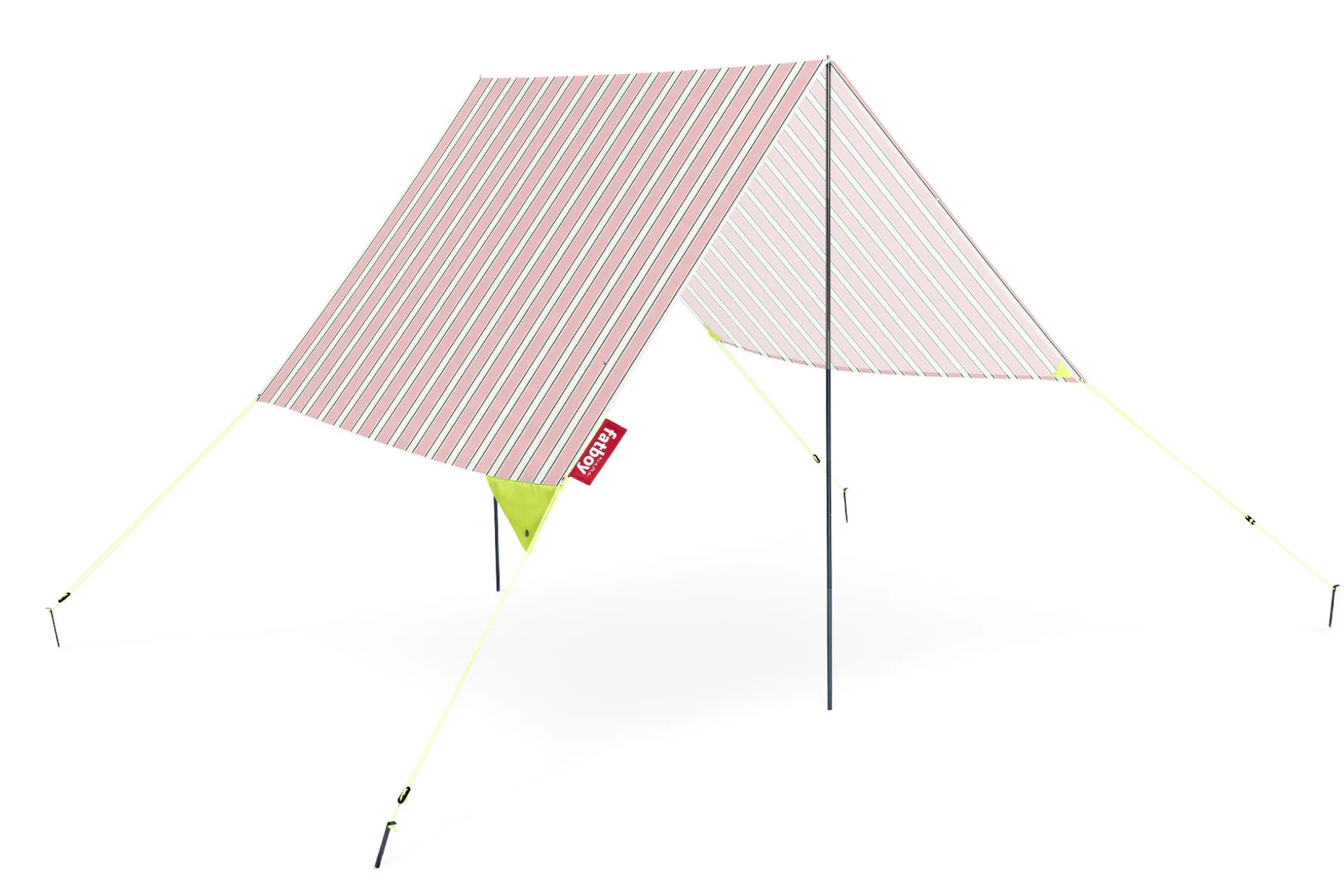 Miasun Draagbare strandtent, wit, 330x190x140 cm