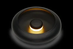 Oloha Small Wandlamp, zwart, 22.5x22.5x6.1 cm