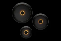Oloha Trio Wandlampen set, zwart,cm
