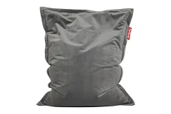 Original Slim Velvet Fluwelen zitzak, bruin, 120x155 cm