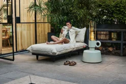 Paletti Hocker Modulaire hocker voor buiten, beige, 100x100x45 cm