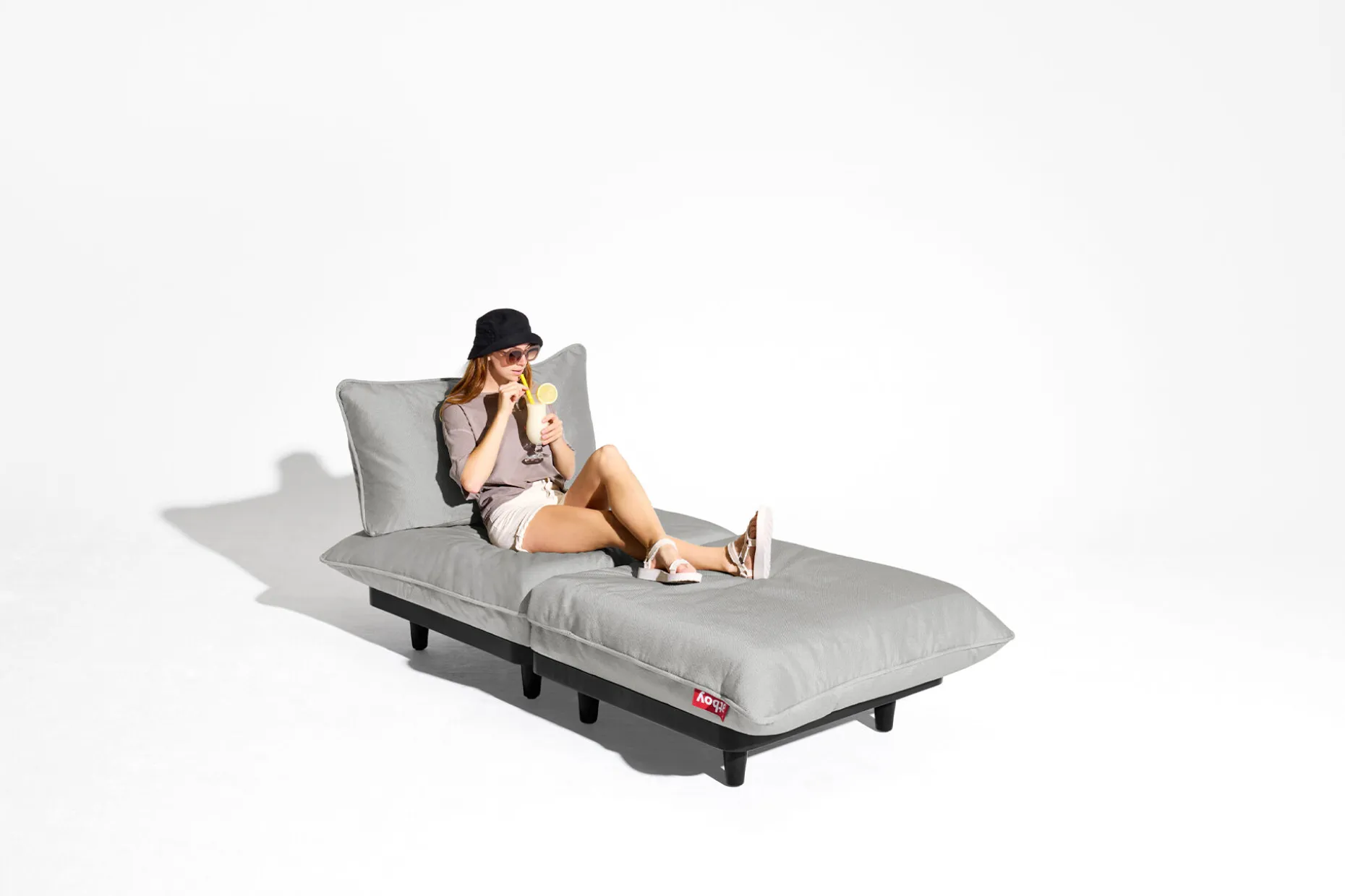 Paletti Lounge Chair Royal Modulaire loungestoel voor buiten, 100x100x90 cm