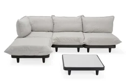 Paletti Set Large + Table Modulaire loungeset voor buiten, 280x190x90 cm