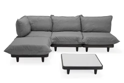 Paletti Set Large + Table Modulaire loungeset voor buiten, 280x190x90 cm