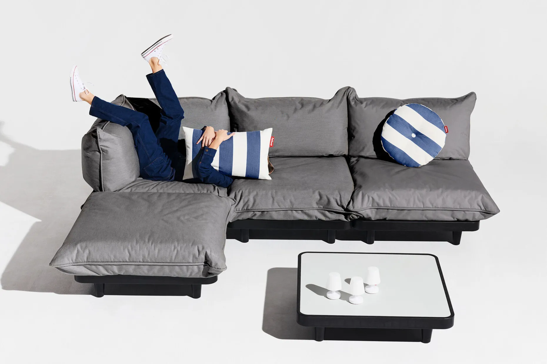 Paletti Set Large Modulaire loungeset voor buiten, 280x190x90 cm