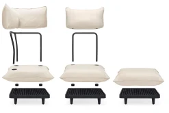 Paletti Set Large Modulaire loungeset voor buiten, 280x190x90 cm