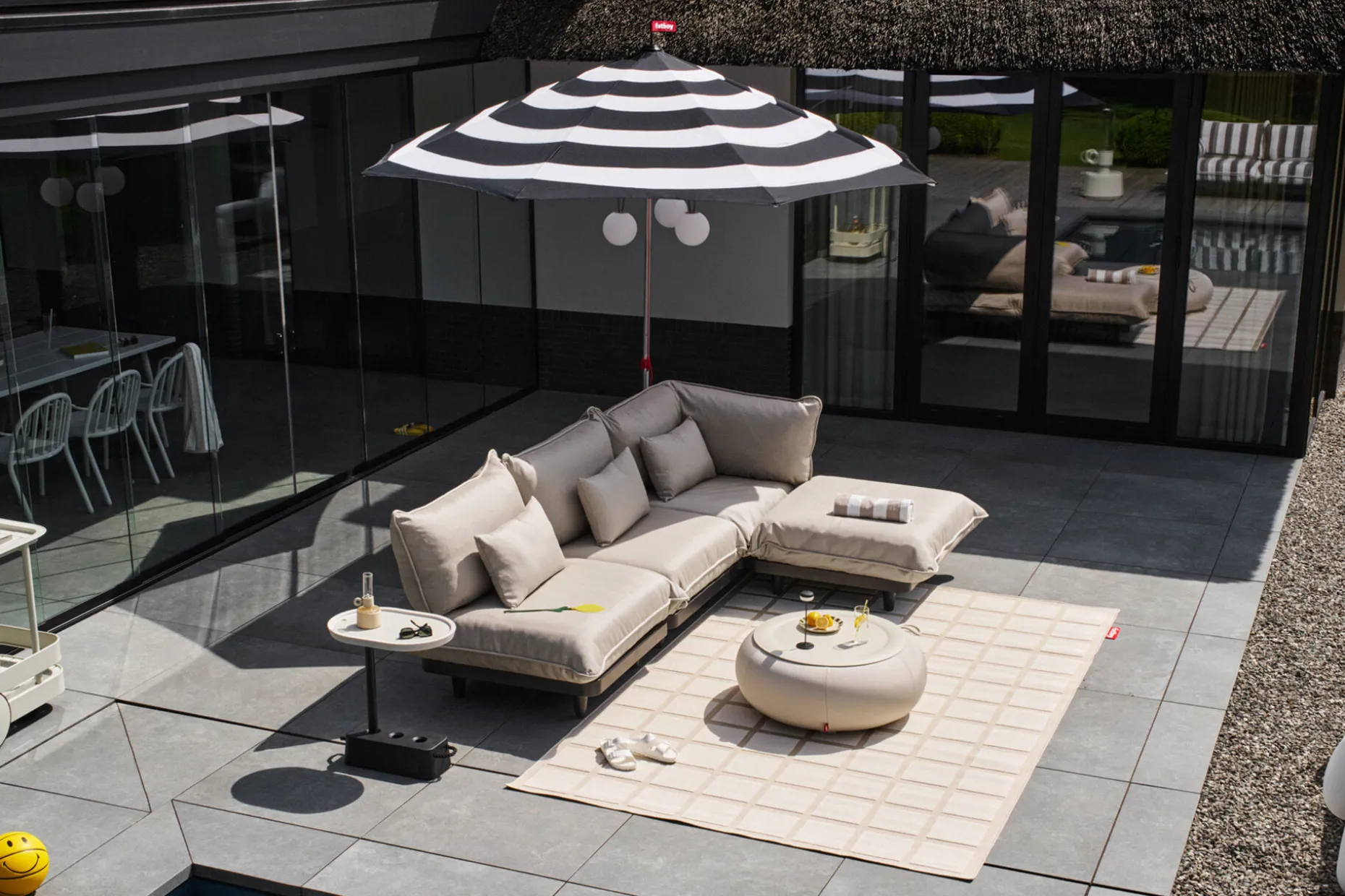 Paletti Set Large Royal Modulaire loungeset voor buiten, 280x190x90 cm