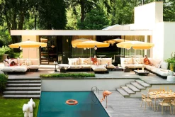 Paletti Set Medium Modulaire loungeset voor buiten, 190x190x90 cm
