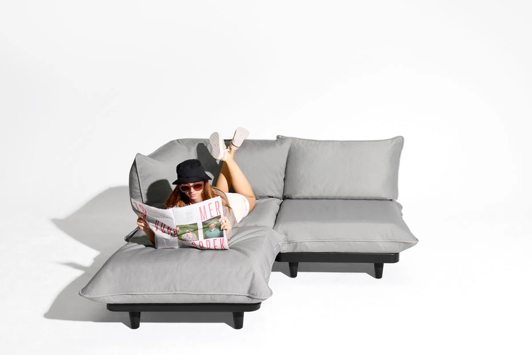 Paletti Set Small Royal Modulaire loungeset voor buiten, 190x100x90 cm