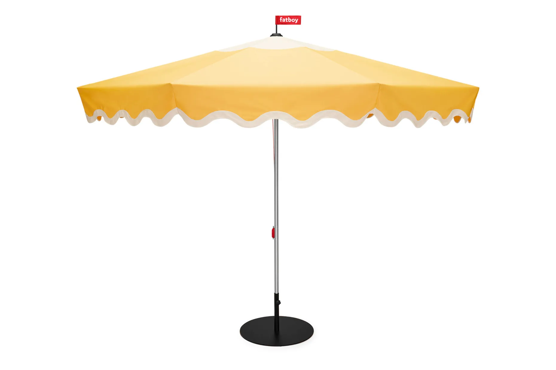 Pensol + Base Black Parasol met voet, 350x350x280 cm