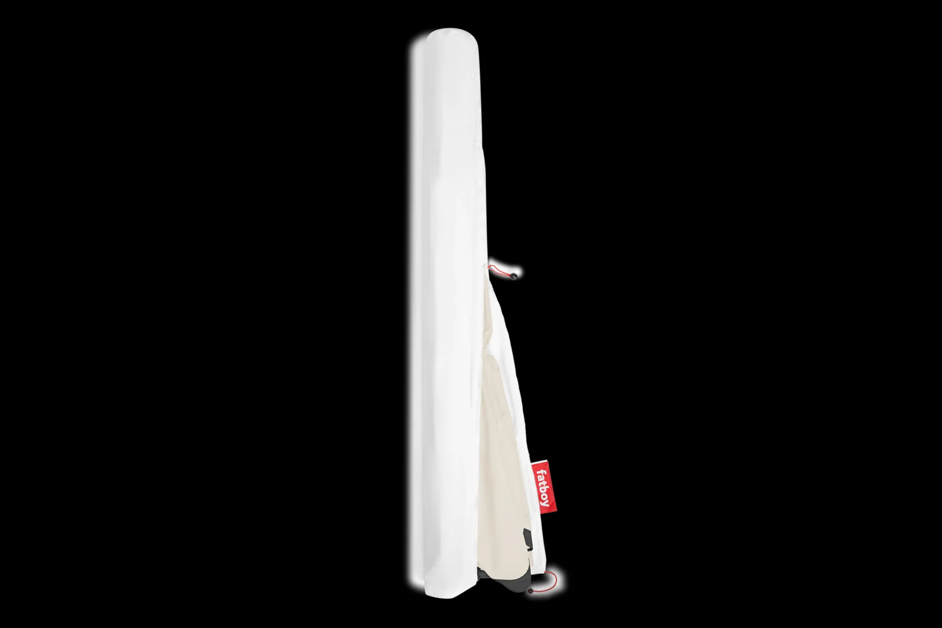 Pensol + Base Light Grey Parasol met voet, 350x350x280 cm