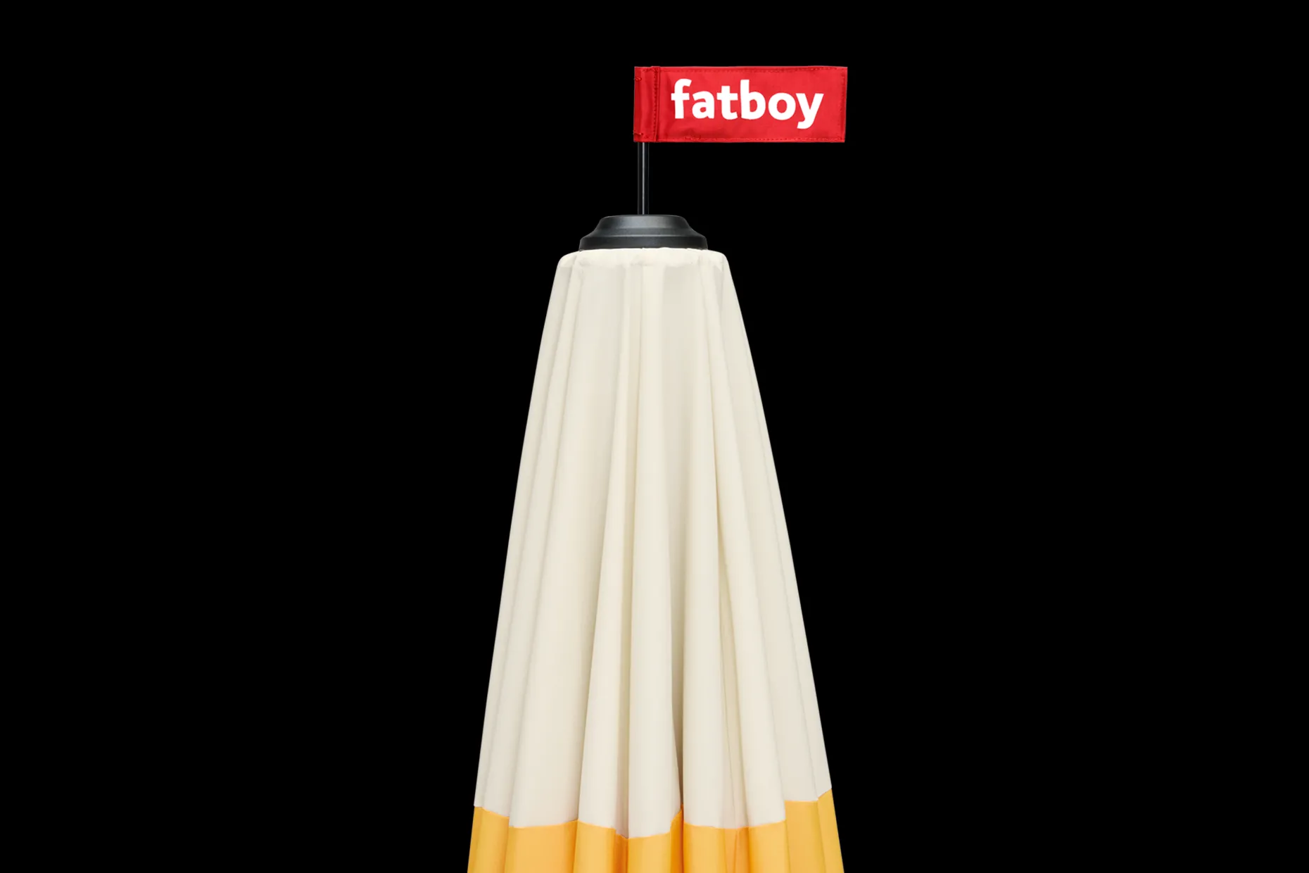 Pensol + Base Light Grey Parasol met voet, 350x350x280 cm