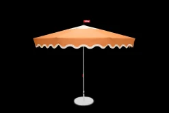 Pensol + Base Light Grey Parasol met voet, 350x350x280 cm