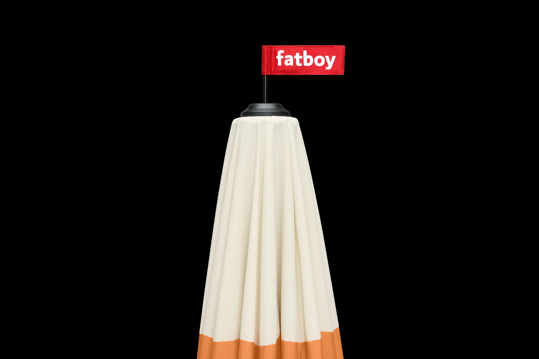 Pensol + Base Light Grey Parasol met voet, 350x350x280 cm