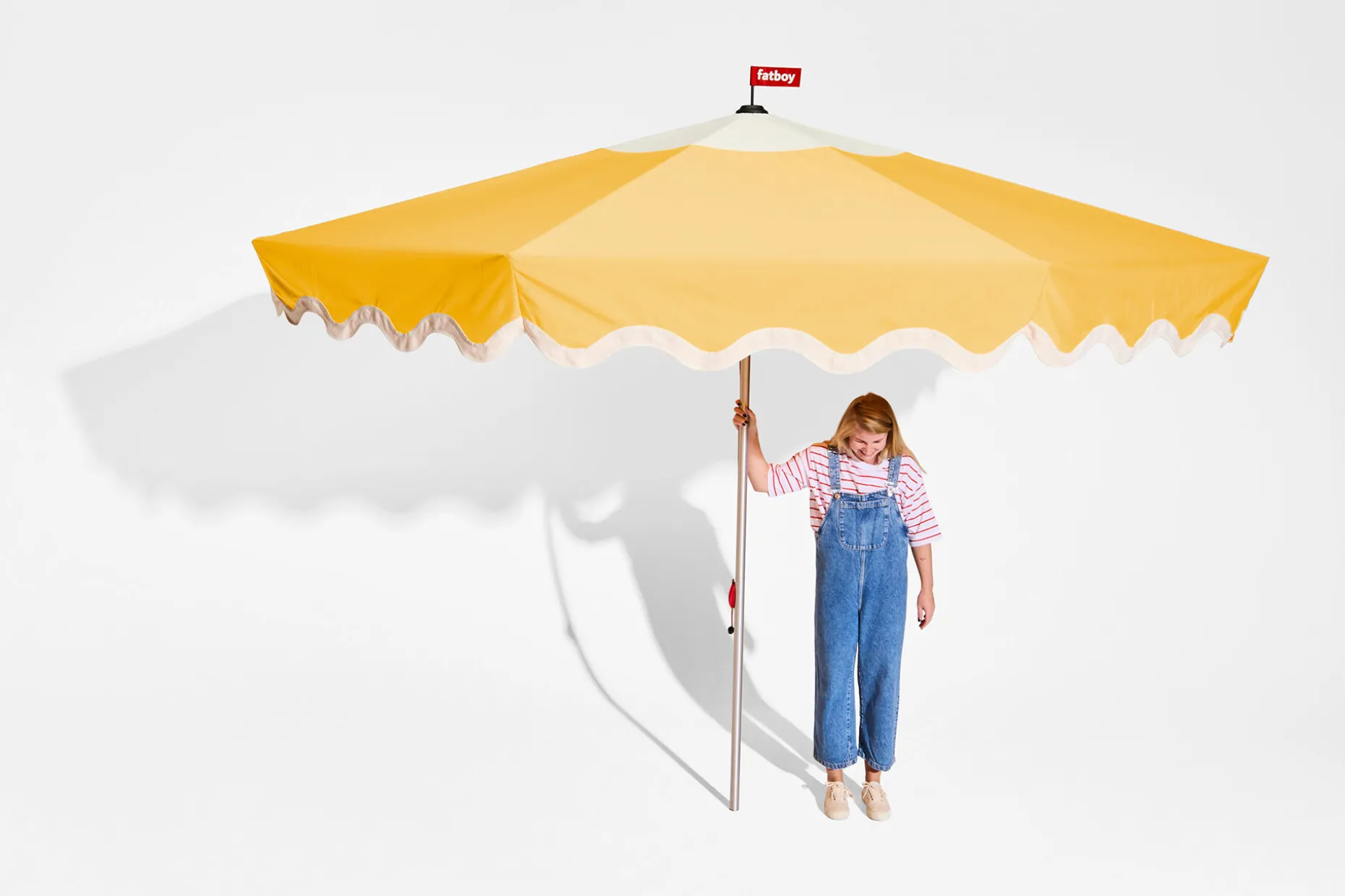 Pensol Parasol, geel, 350x350x280 cm