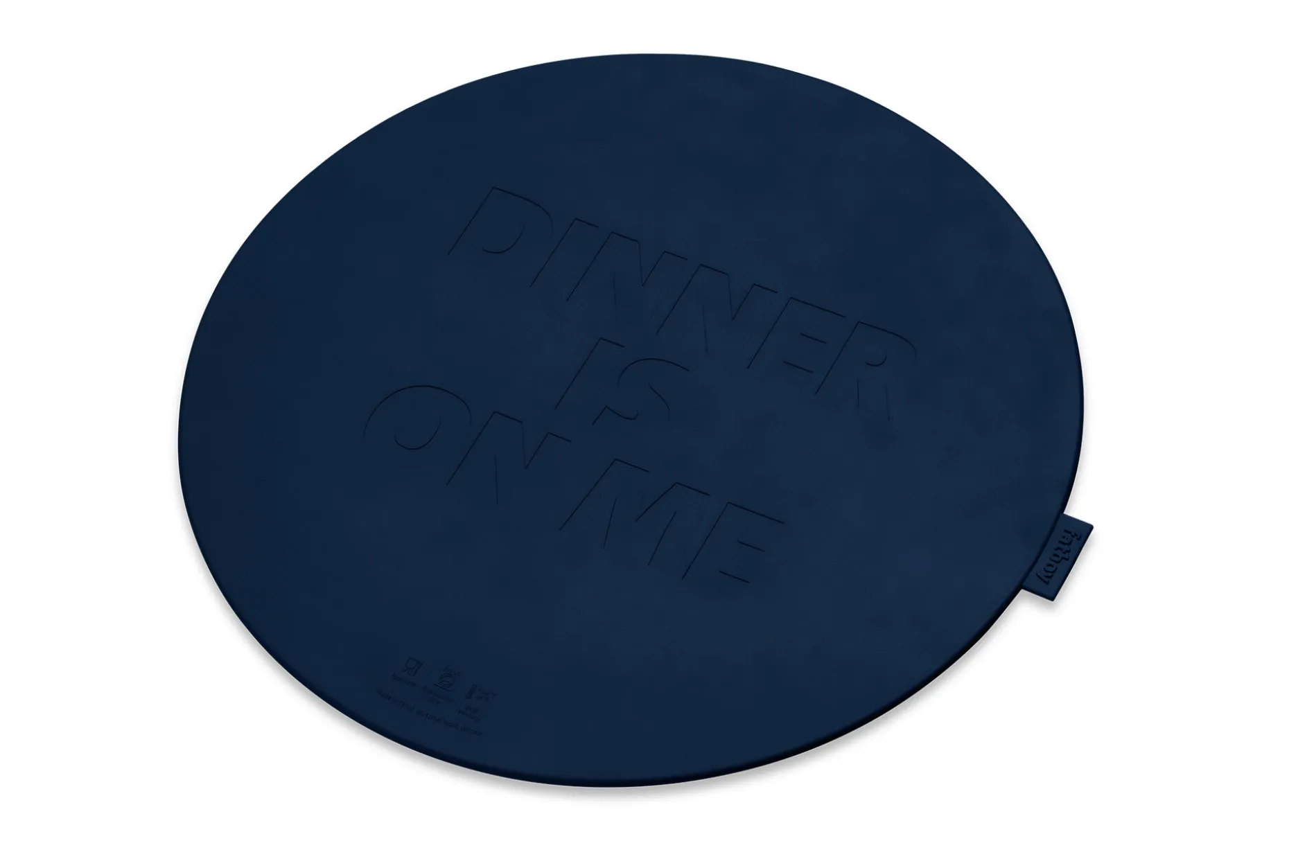Place-we-met Placemat, groen, 36x36x0.4 cm
