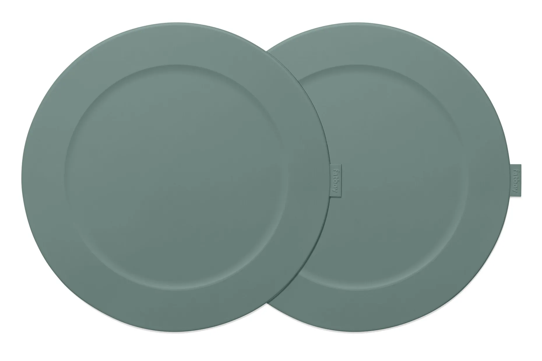 Place-we-met Placemat, groen, 36x36x0.4 cm