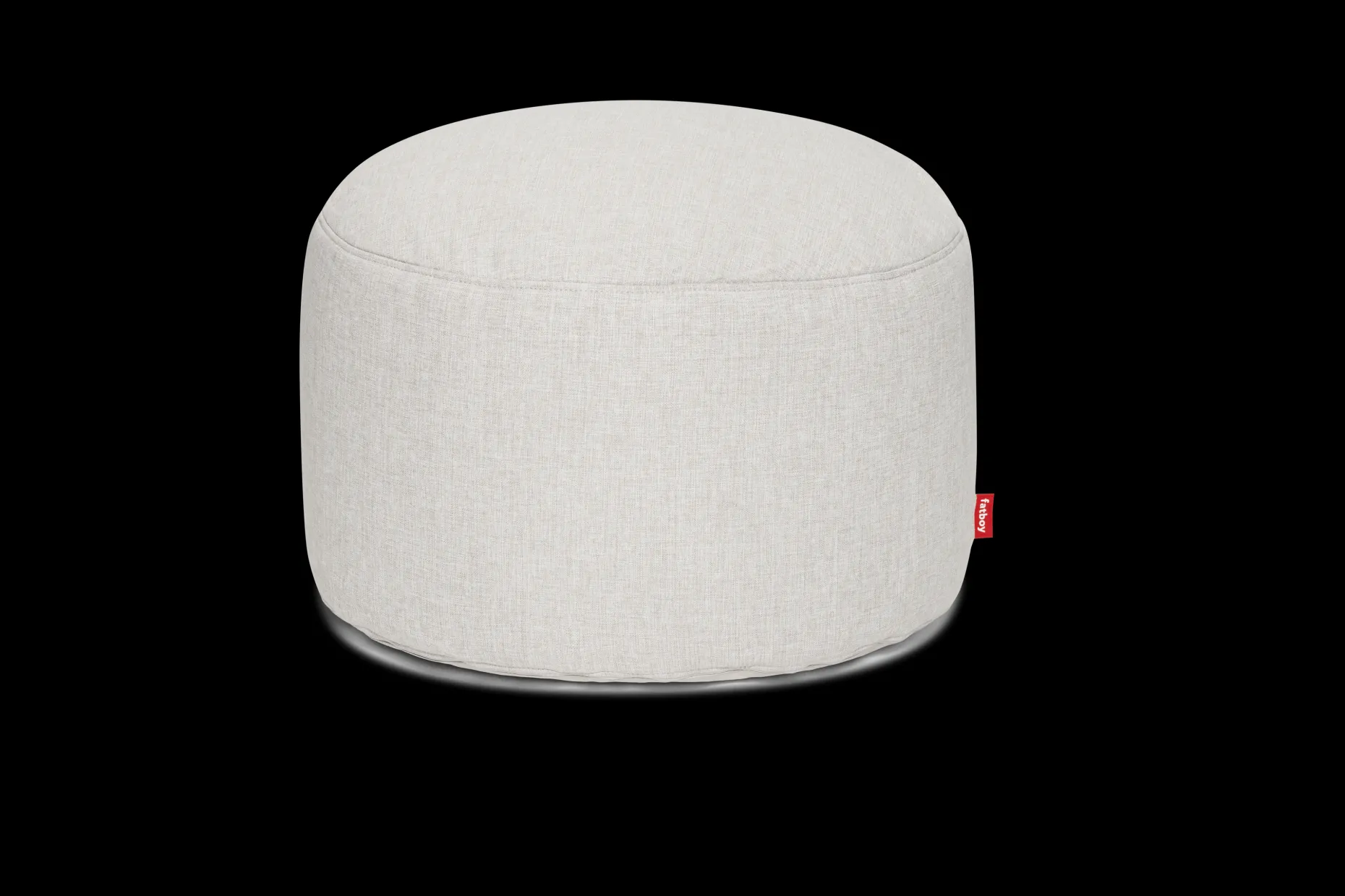 Point Large Outdoor Grote poef - outdoor, grijs, 70x70x40 cm