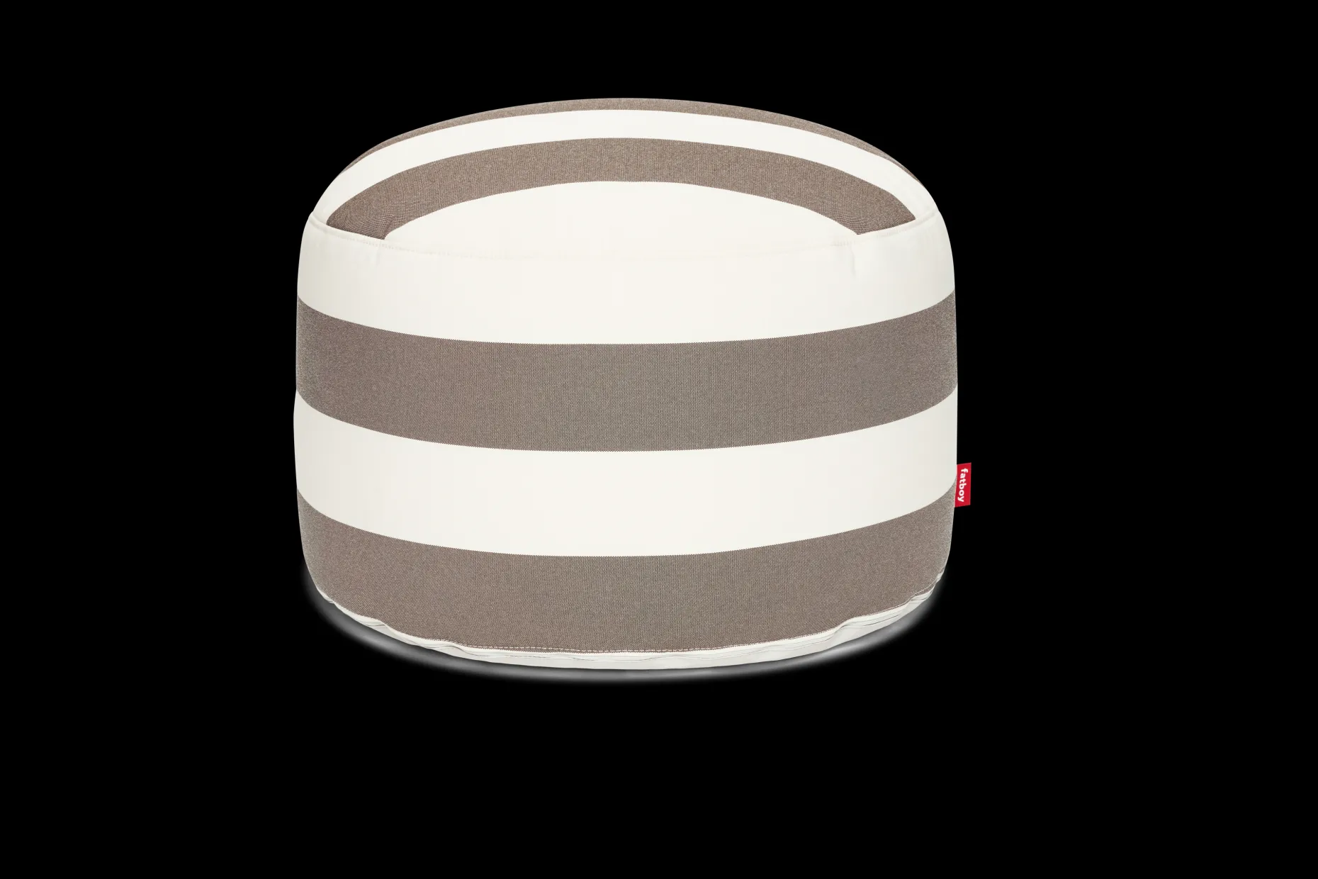 Point Large Outdoor Grote poef - outdoor, bruin, 70x70x40 cm
