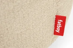 Point Large Sherpa Grote poef voor binnen, beige, 70x70x40 cm