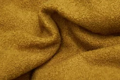 Point Large Sherpa Grote poef voor binnen, goud, 70x70x40 cm