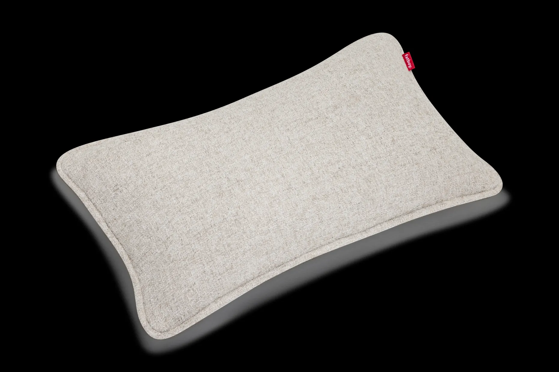 Puff Pillow Boucle Sierkussen, beige, 65x24 cm
